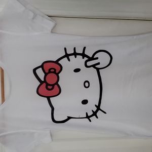 HELLO KITTY FLIP OFF